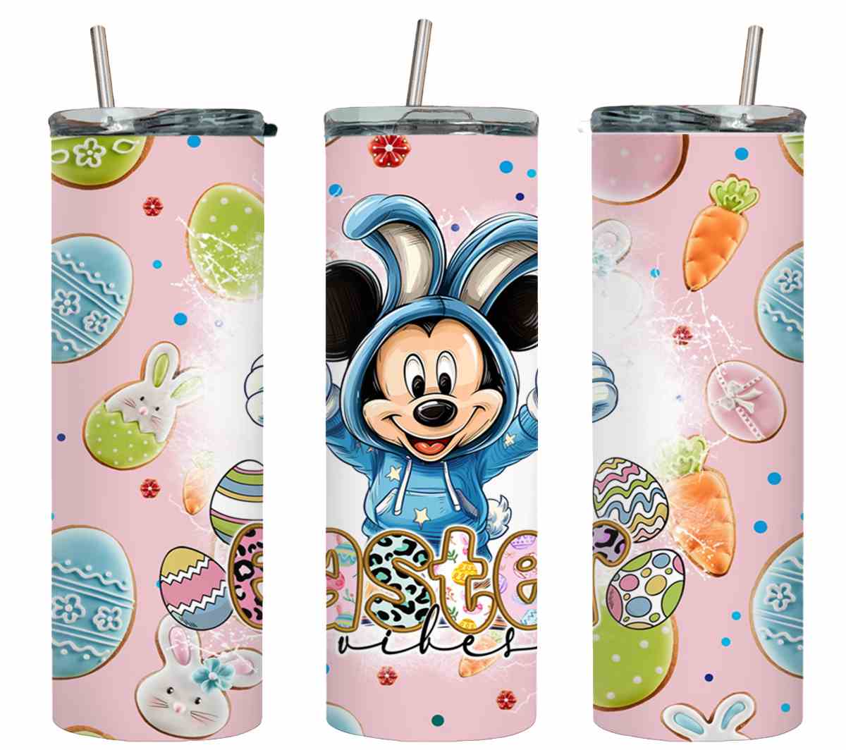 Happy Easter Mickey and Minnie-8964